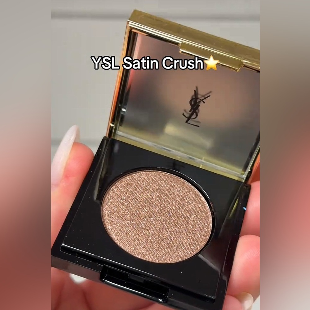 NEW Yves Saint Laurent Satin Crush Mono Eyeshadow Excessive Brown set 🌷 - Picture 6 of 15